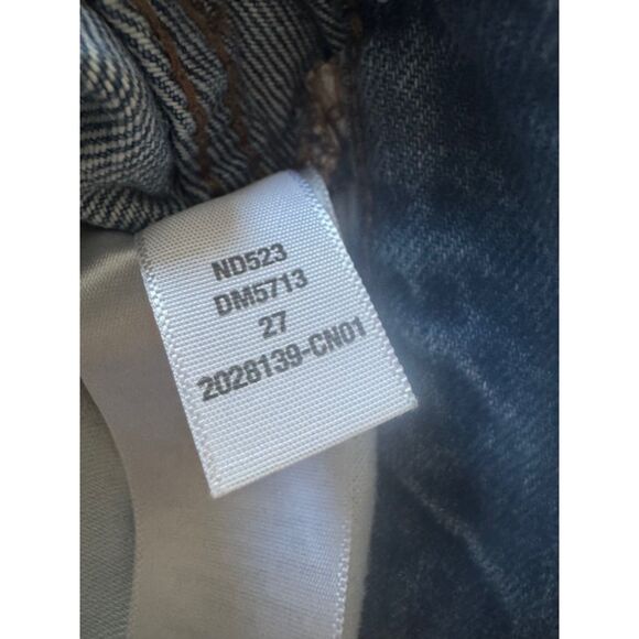 Madewell Jeans Womens Size 27 The Perfect Vintage Straight Mid Wash Split Hem - Picture 5 of 9